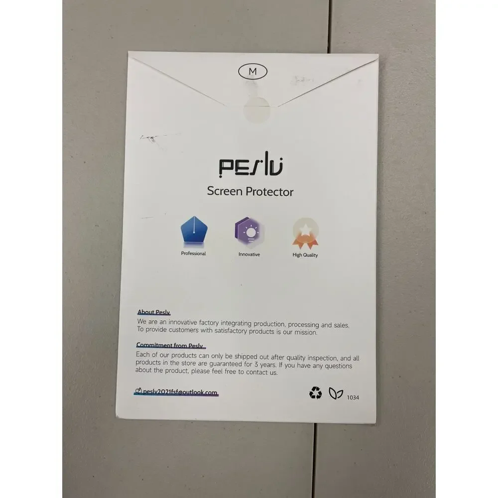 Peslv Screen Protector for Macbook Air 13.6/13 Inch 2022 Blue Screen New In Pack